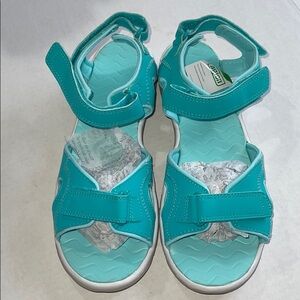Lands End Youth 7 Aqua Action Sandal NEW